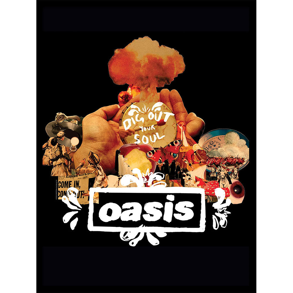 OASIS - (映画「オアシス:ドント・ルック・バック・イン・アンガー」公開 ) - DIG OUT YOUR SOUL COLLECTOR PRINT